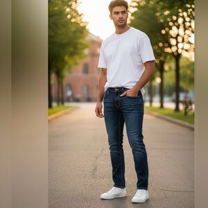 MBX Slim Stretch Men's Jeans 34W x 30L